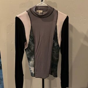 Women's Multicolor Long Sleeve Top